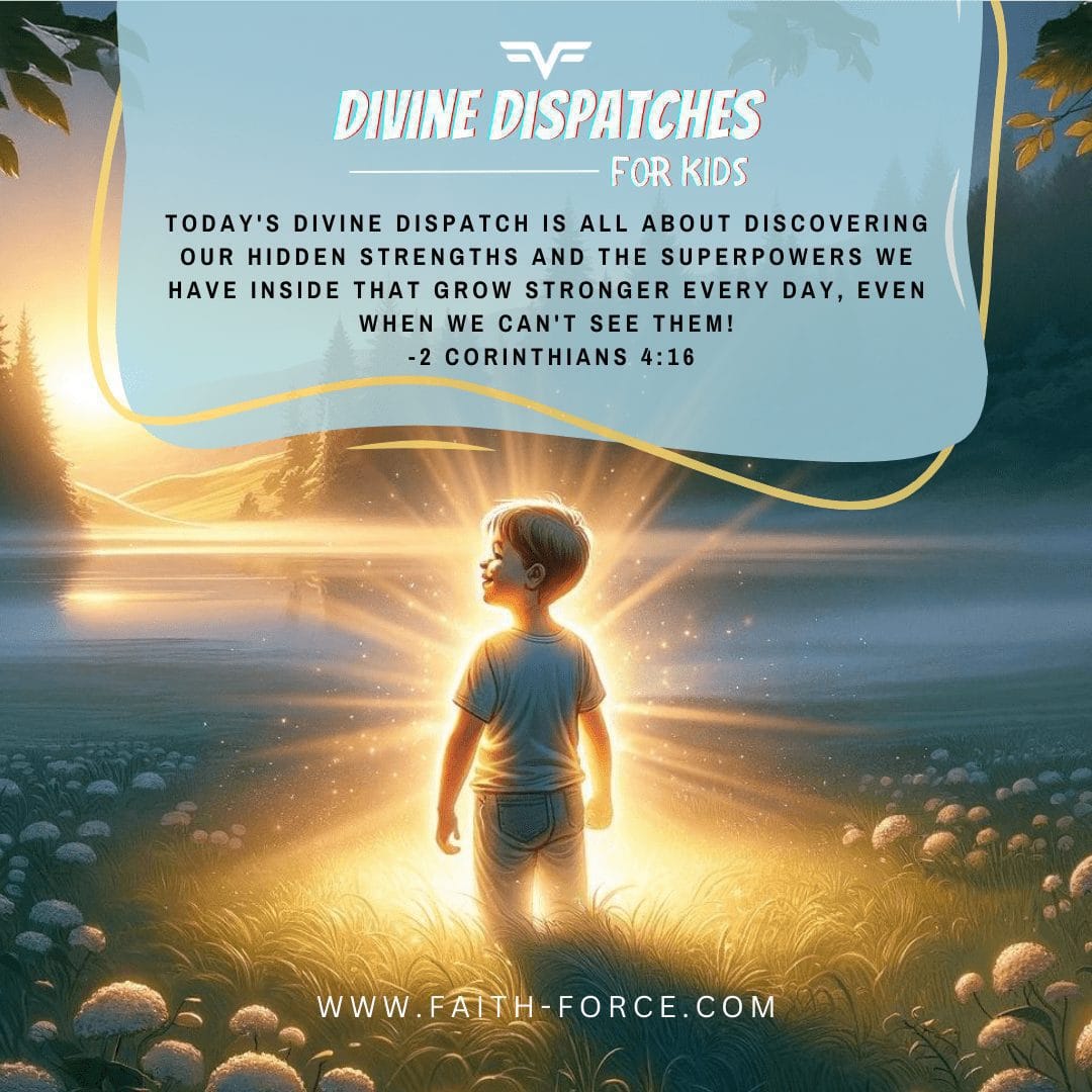 2 Corinthians 4:16 Divine Dispatch for kids | Faith Force