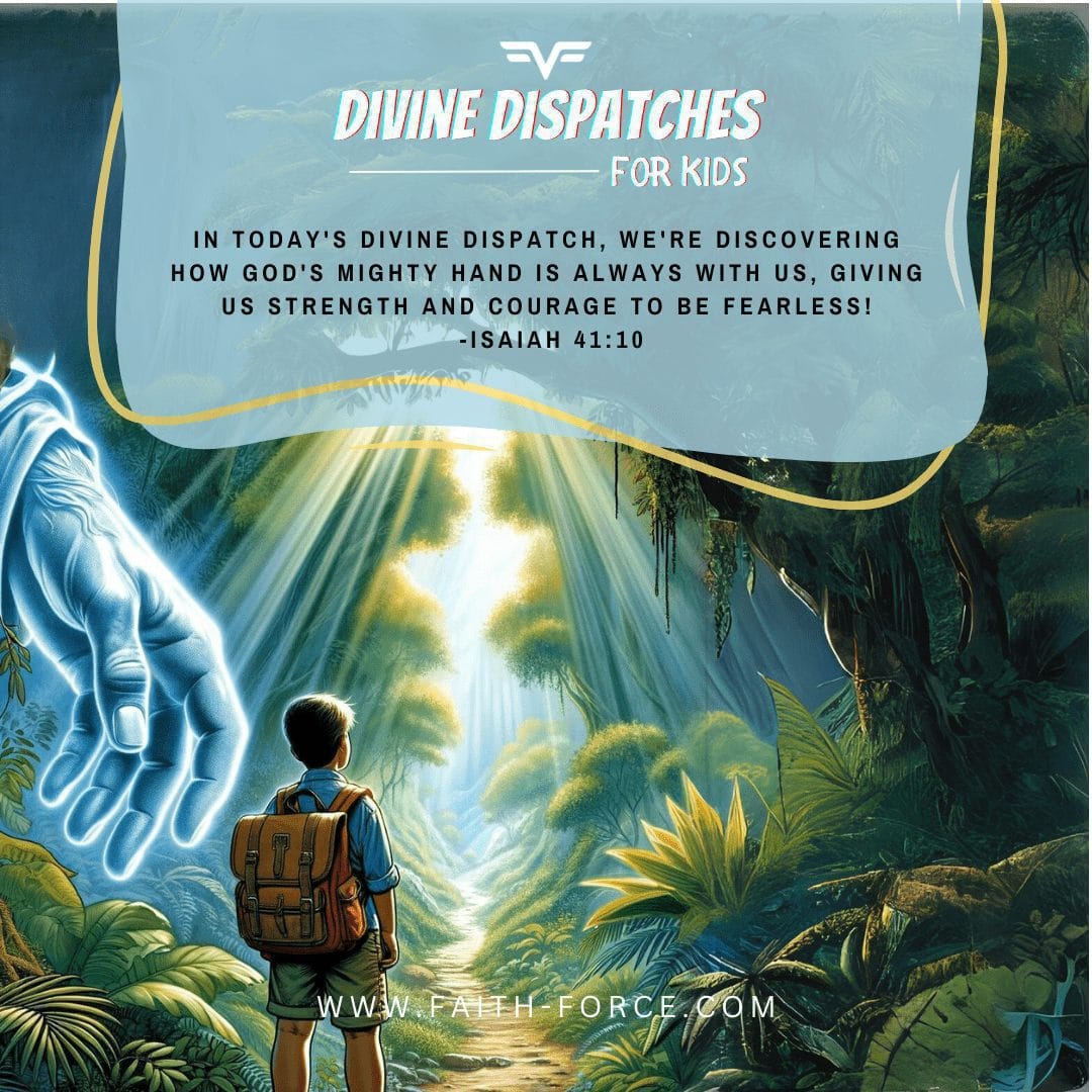 Isaiah 41:10 Divine Dispatch for kids | Faith Force