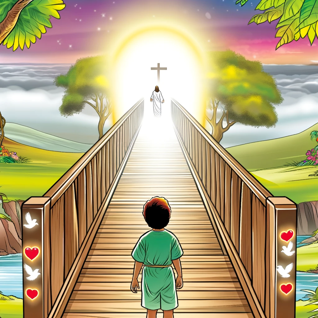1 Peter 3:18 Divine Dispatch for kids | Faith Force
