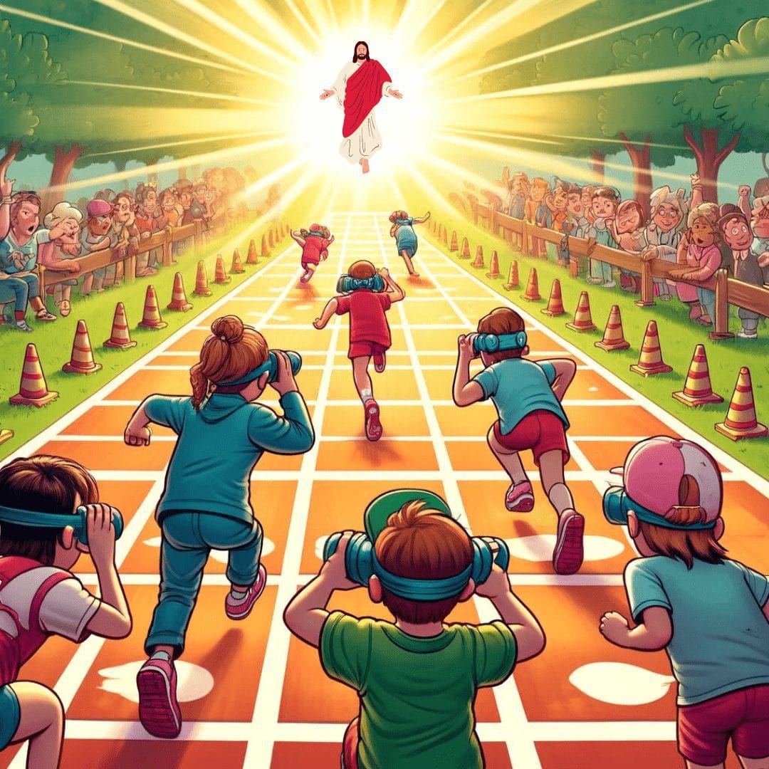 Hebrews 12:2 Divine Dispatch for kids | Faith Force