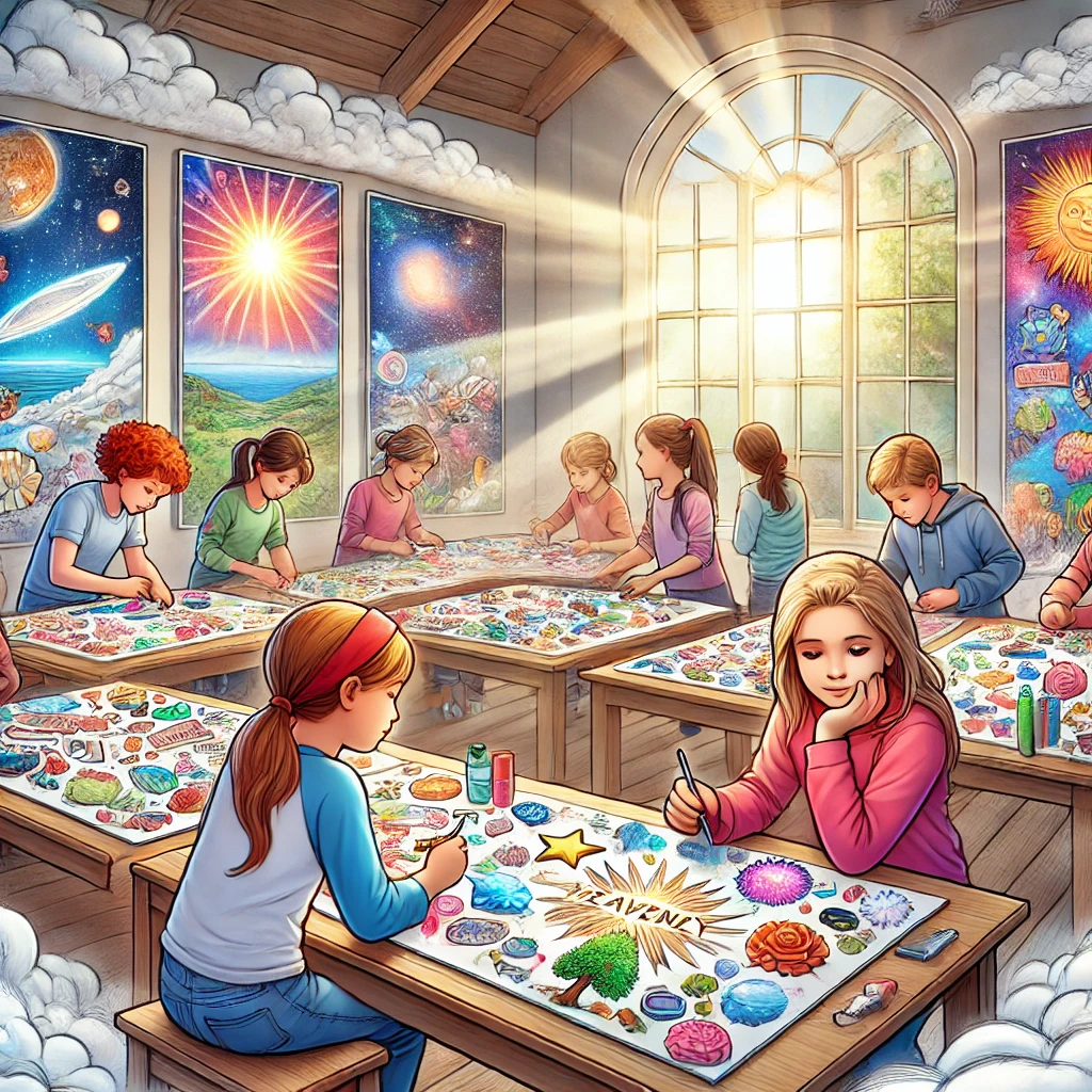 Colossians 3:2 Divine Dispatch for kids | Faith Force
