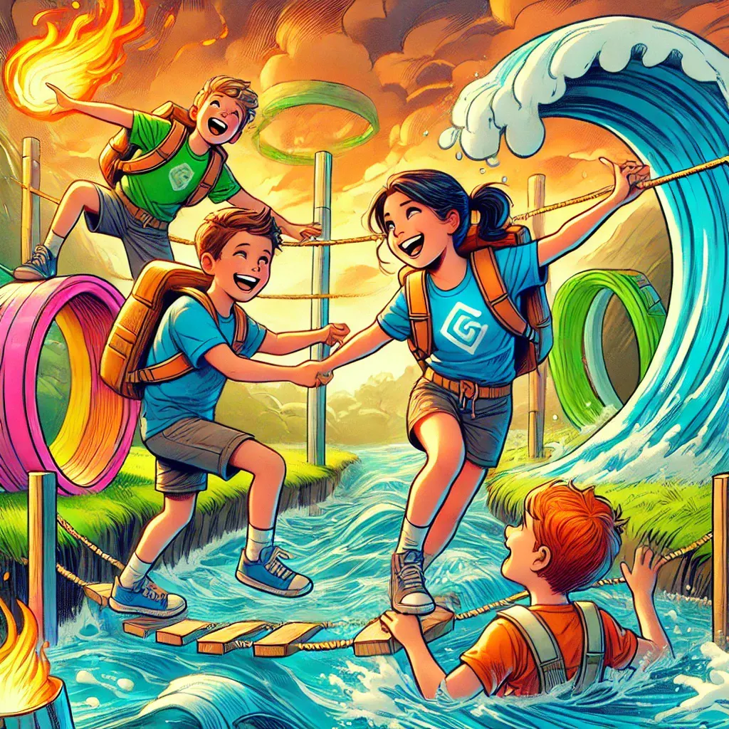 Isaiah 43:2 Divine Dispatch for kids | Faith Force
