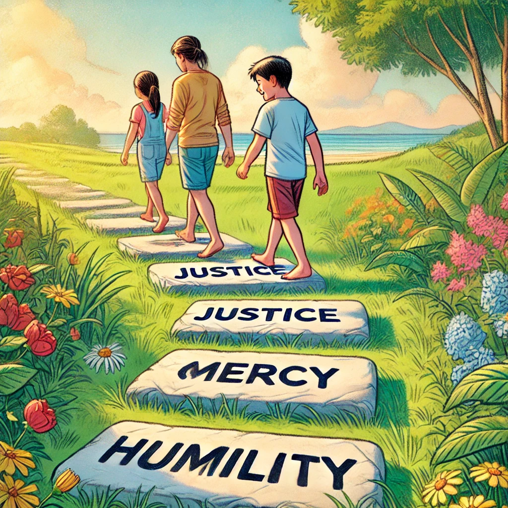 Micah 6:8 Divine Dispatch for kids | Faith Force