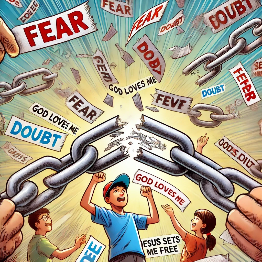John 8:32 Divine Dispatch for kids | Faith Force