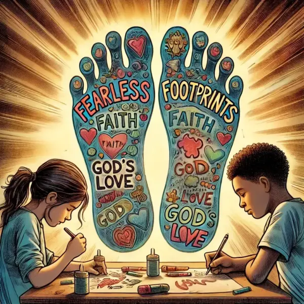 Psalms 23:4 Divine Dispatch for kids | Faith Force