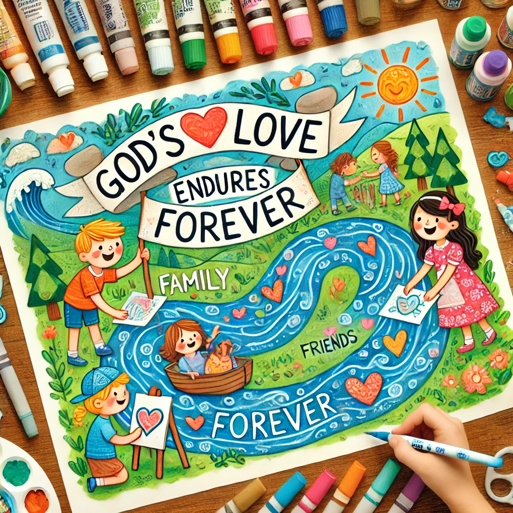 1 Chronicles 16:34 Divine Dispatch for kids | Faith Force