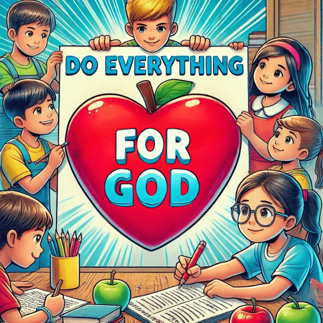 Colossians 3:23-24 Divine Dispatch for kids | Faith Force