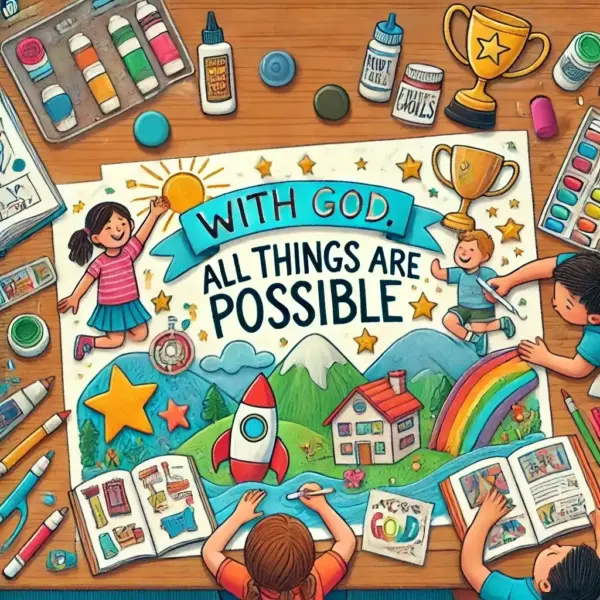 Matthew 19:26 Divine Dispatch for kids | Faith Force