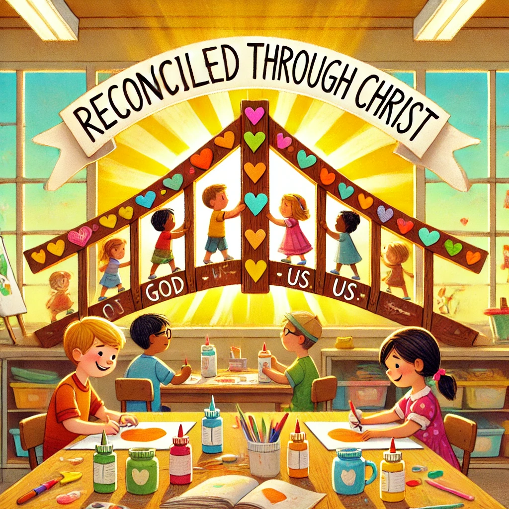 Corinthians 5:18 Divine Dispatch for kids | Faith Force