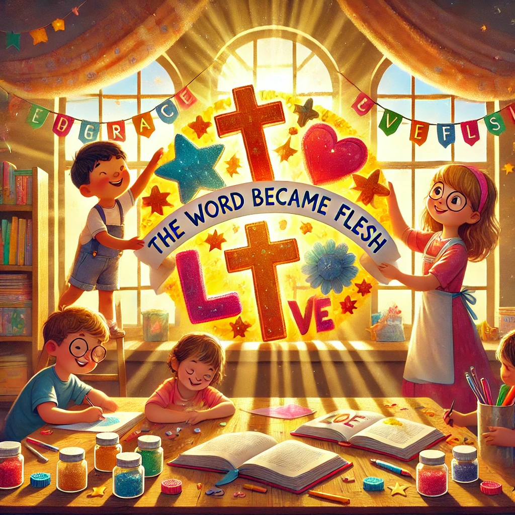 John 1:14 Divine Dispatch for kids | Faith Force