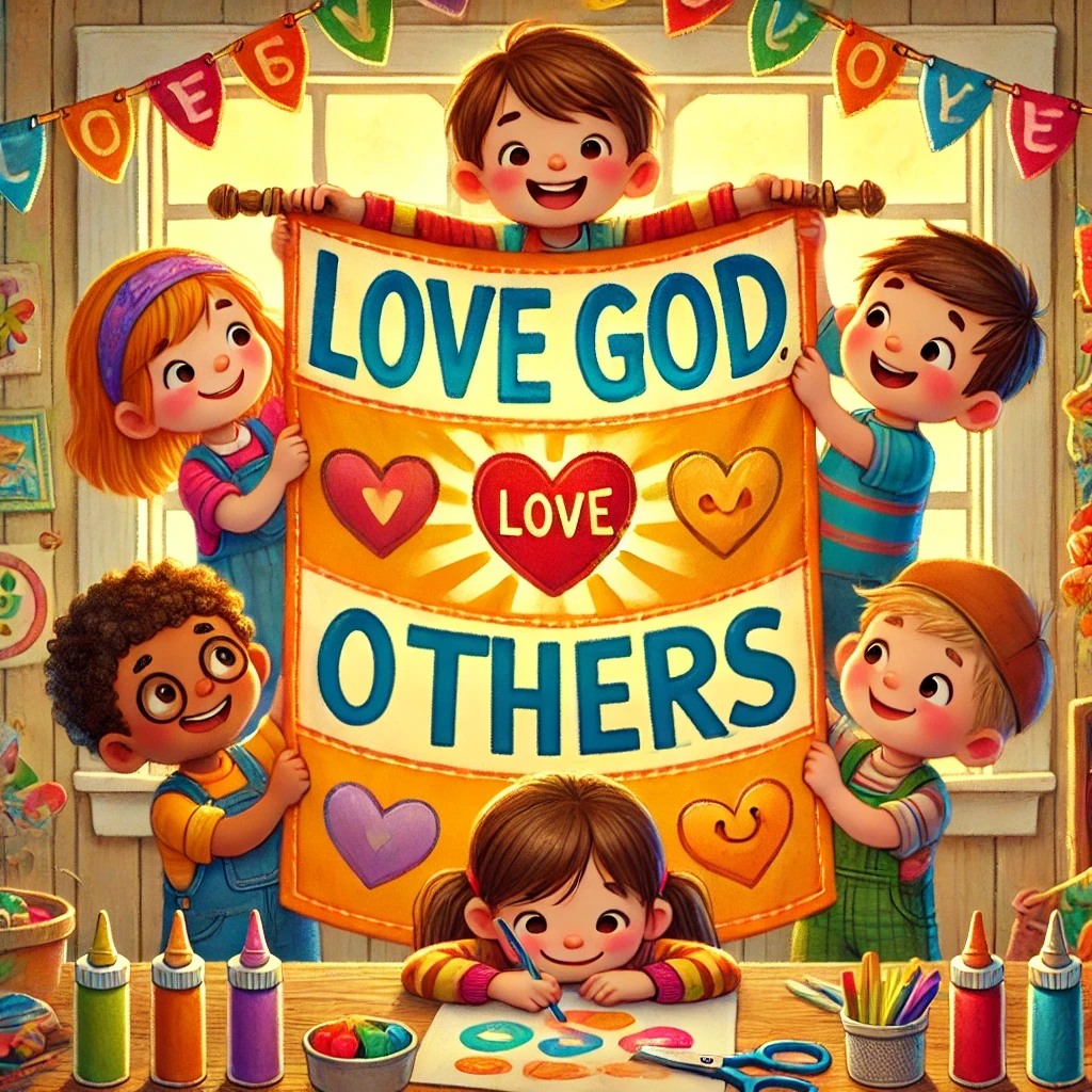 Matthew 22:37-39 Divine Dispatch for kids | Faith Force