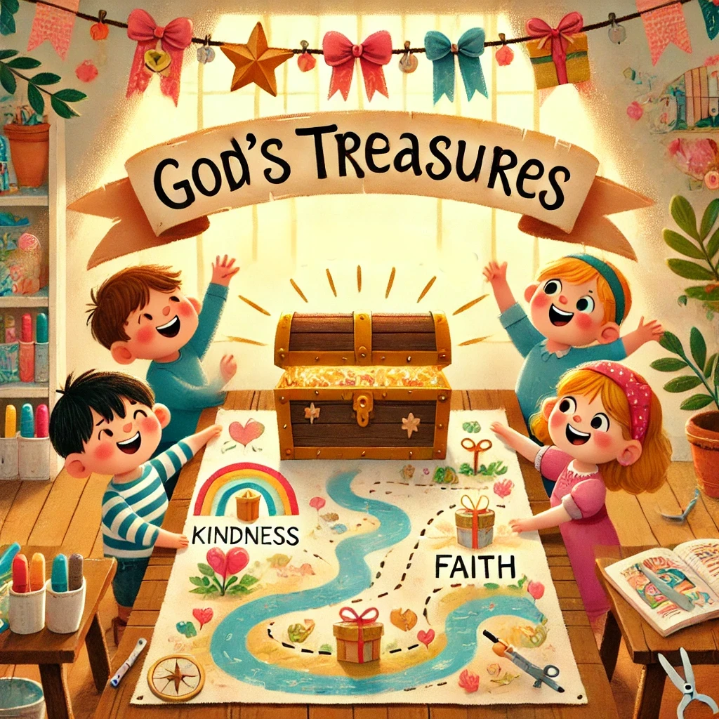 Matthew 6:21 Divine Dispatch for kids | Faith Force