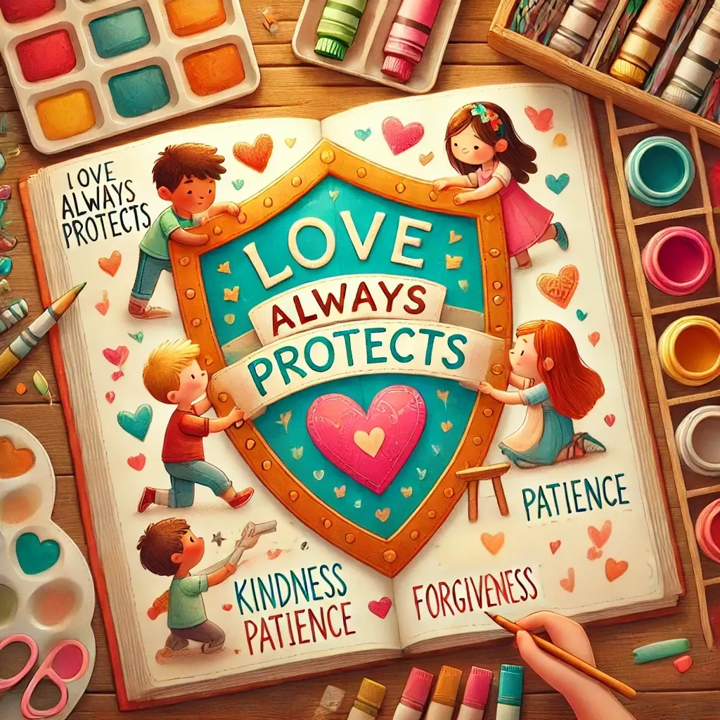 1 Corinthians 13:4-7 Divine Dispatch for kids | Faith Force