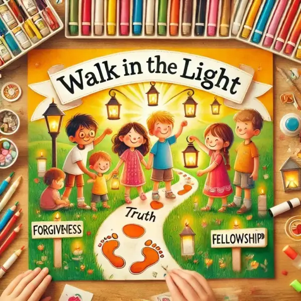 1 John 1:7-9 Divine Dispatch for kids | Faith Force