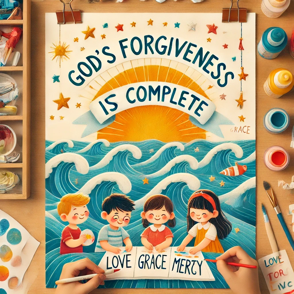 Psalm 103:10-12 Divine Dispatch for kids | Faith Force