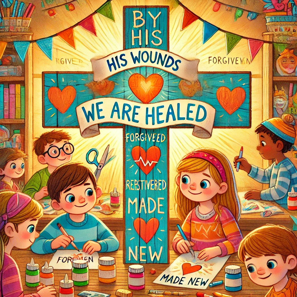 1 Peter 2:24 Divine Dispatch for kids | Faith Force