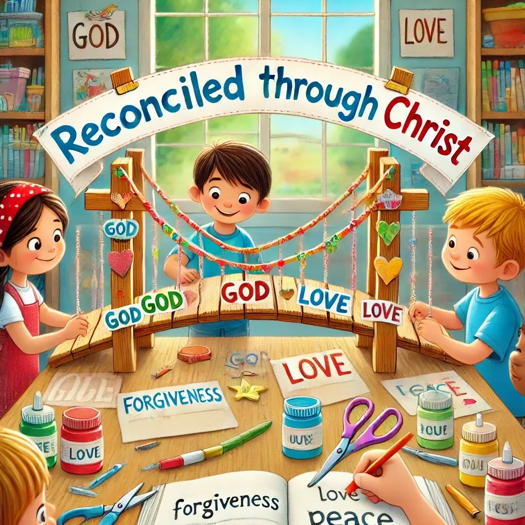 2 Corinthians 5:18-19 Divine Dispatch for kids | Faith Force