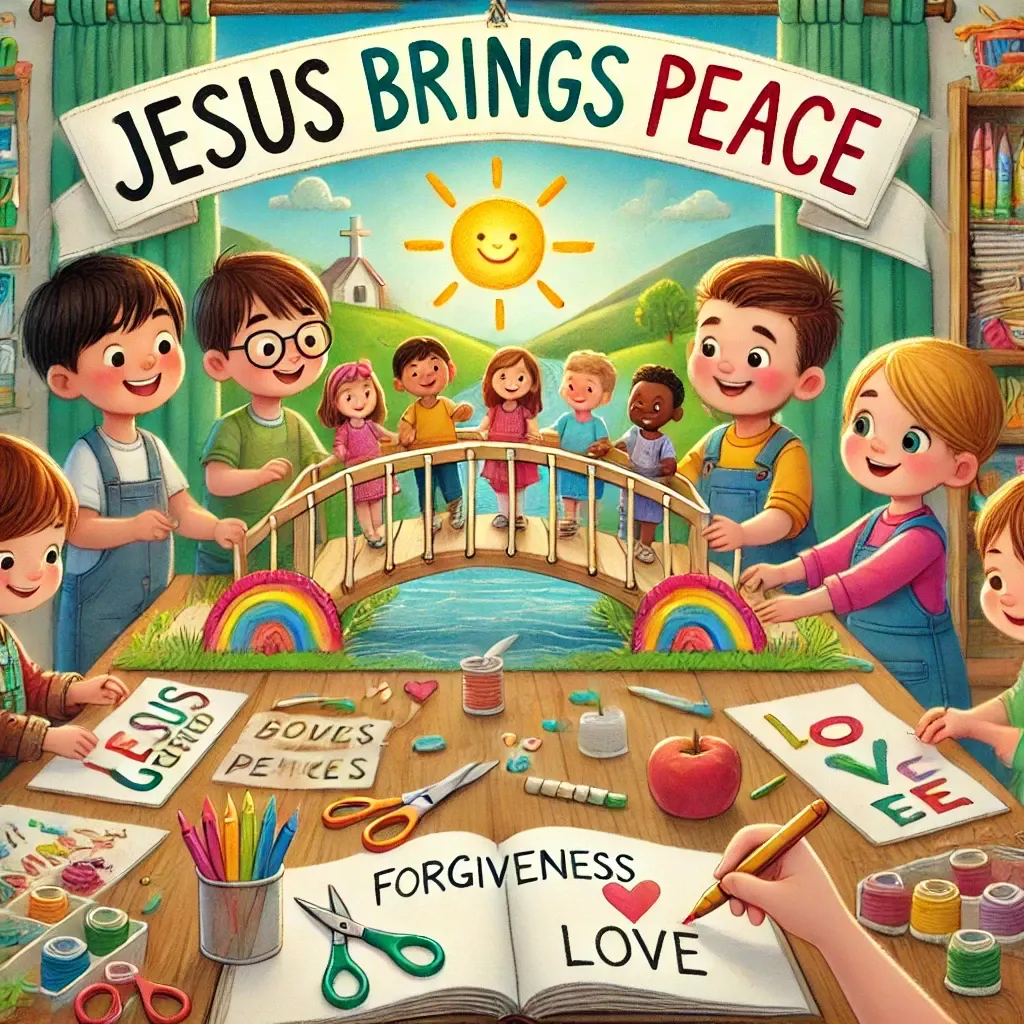 Colossians 1:19-20 Divine Dispatch for kids | Faith Force