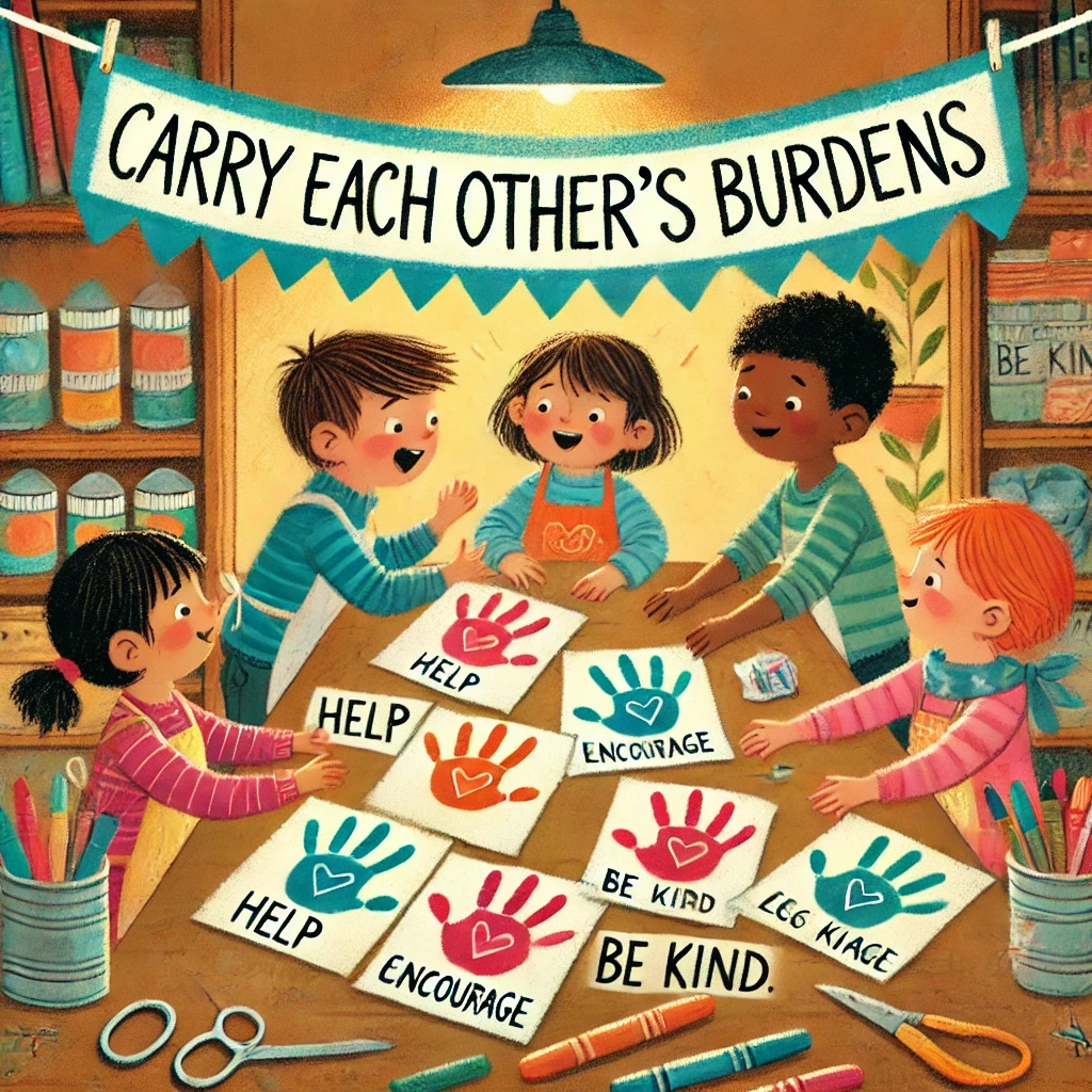 Galatians 6:1-2 Divine Dispatch for kids | Faith Force