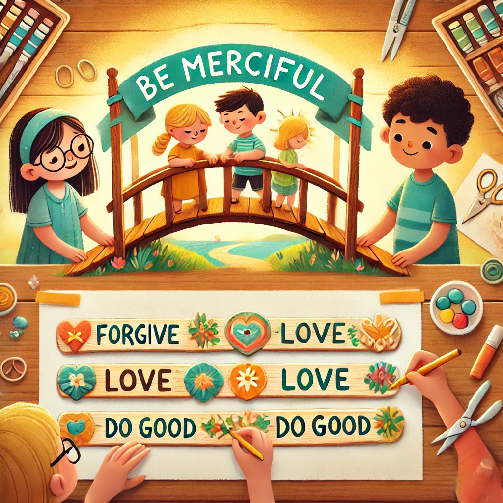 Luke 6:35-36 Divine Dispatch for kids | Faith Force