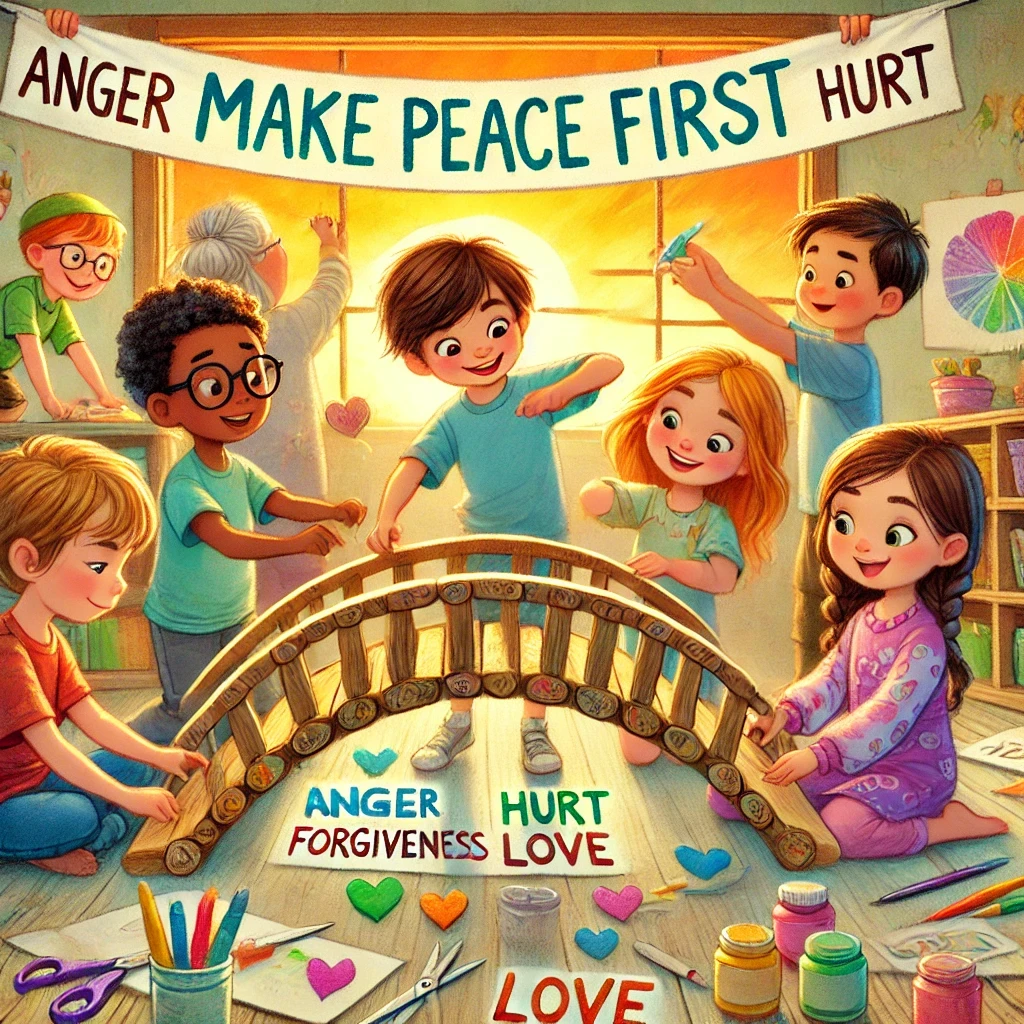Matthew 5:23-24 Divine Dispatch for kids | Faith Force