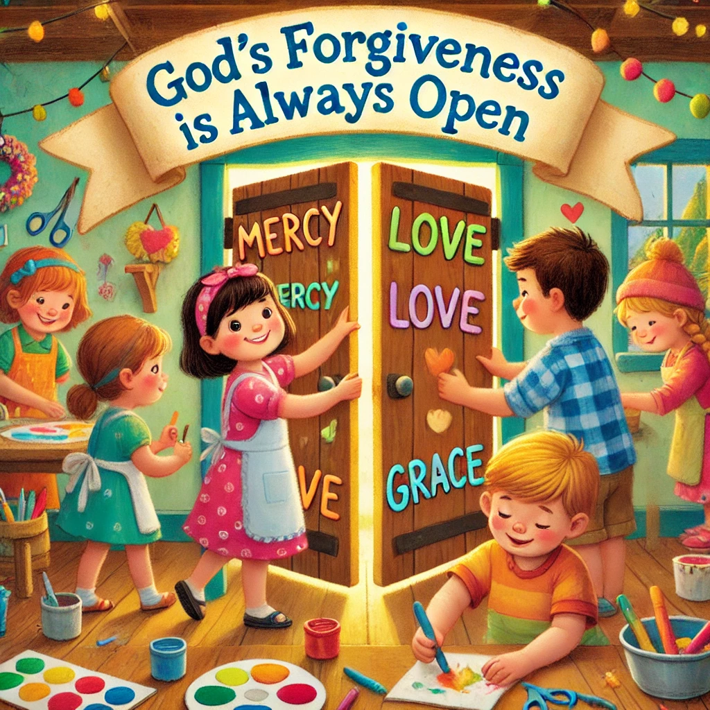 Psalm 86:5 Divine Dispatch for kids | Faith Force