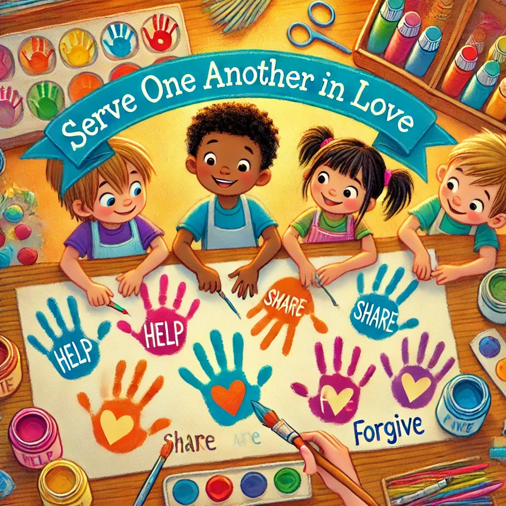 Galatians 5:13 Divine Dispatch for kids | Faith Force