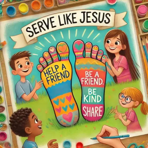 John 13:14-15 Divine Dispatch for kids | Faith Force