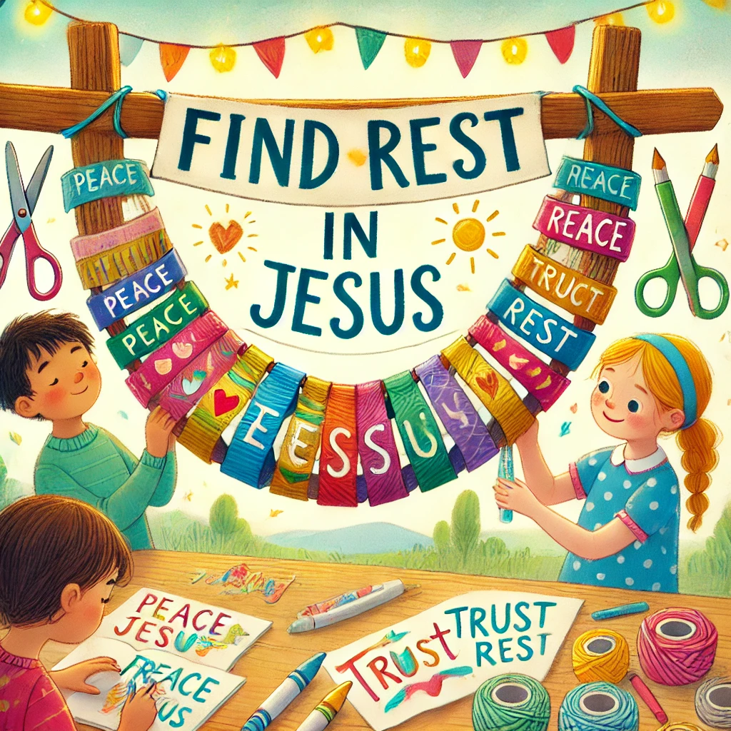 Matthew 11:29 Divine Dispatch for kids | Faith Force