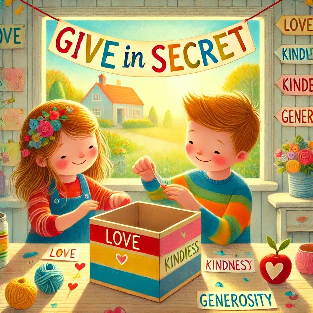 Matthew 6:1-4 Divine Dispatch for kids | Faith Force