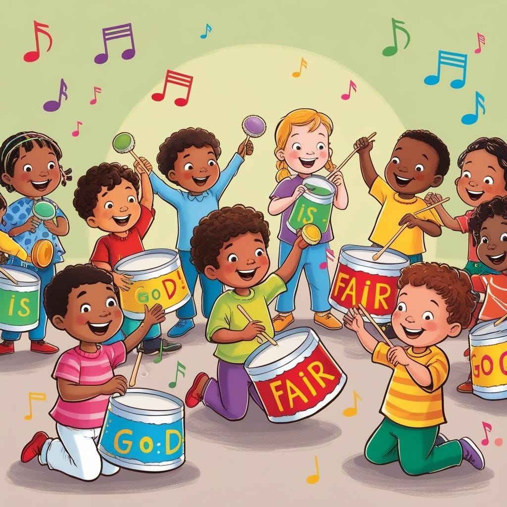 Psalm 98:9 Divine Dispatch for kids | Faith Force