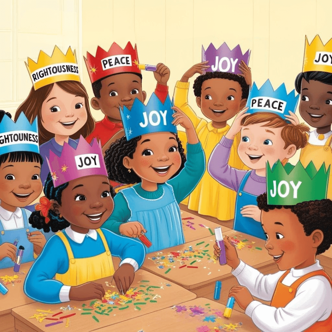 Romans 14:17 Divine Dispatch for kids | Faith Force