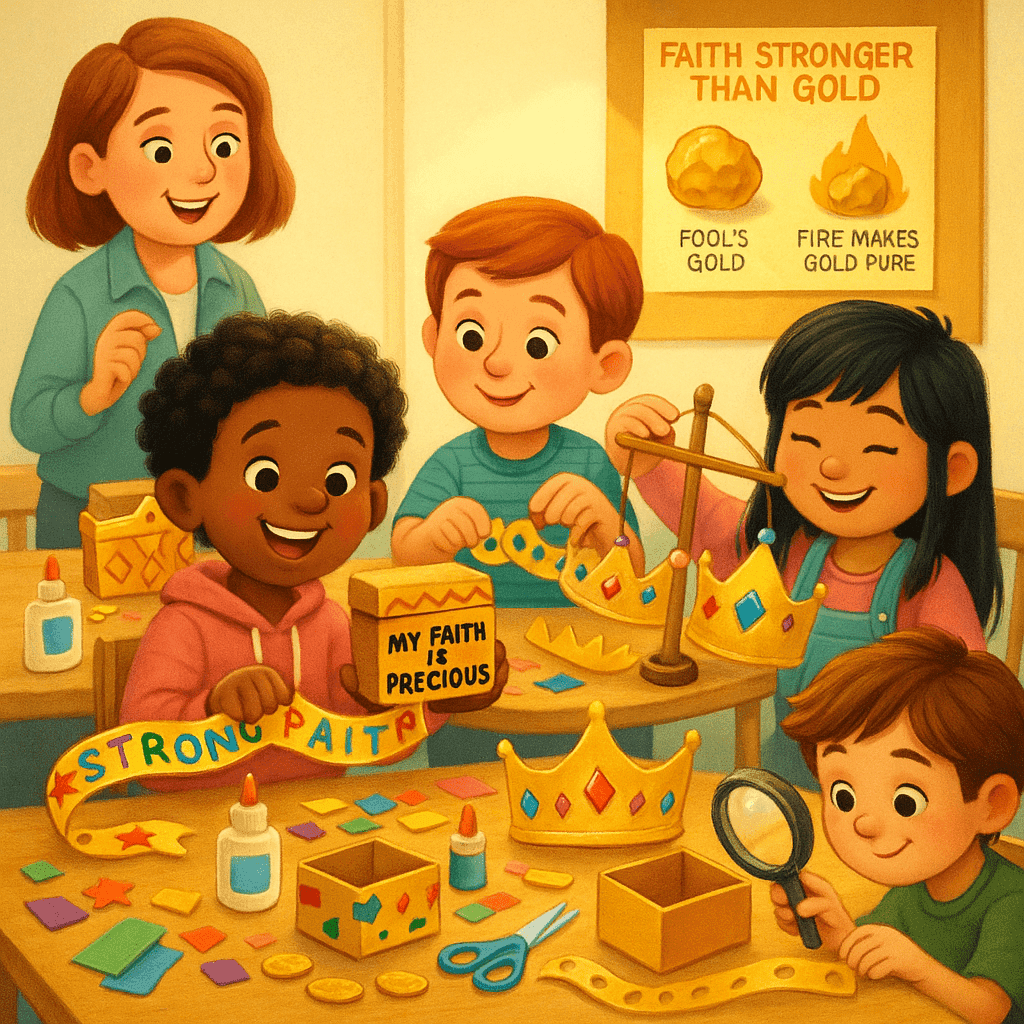 1 Peter 1:6-7 Divine Dispatch for kids | Faith Force