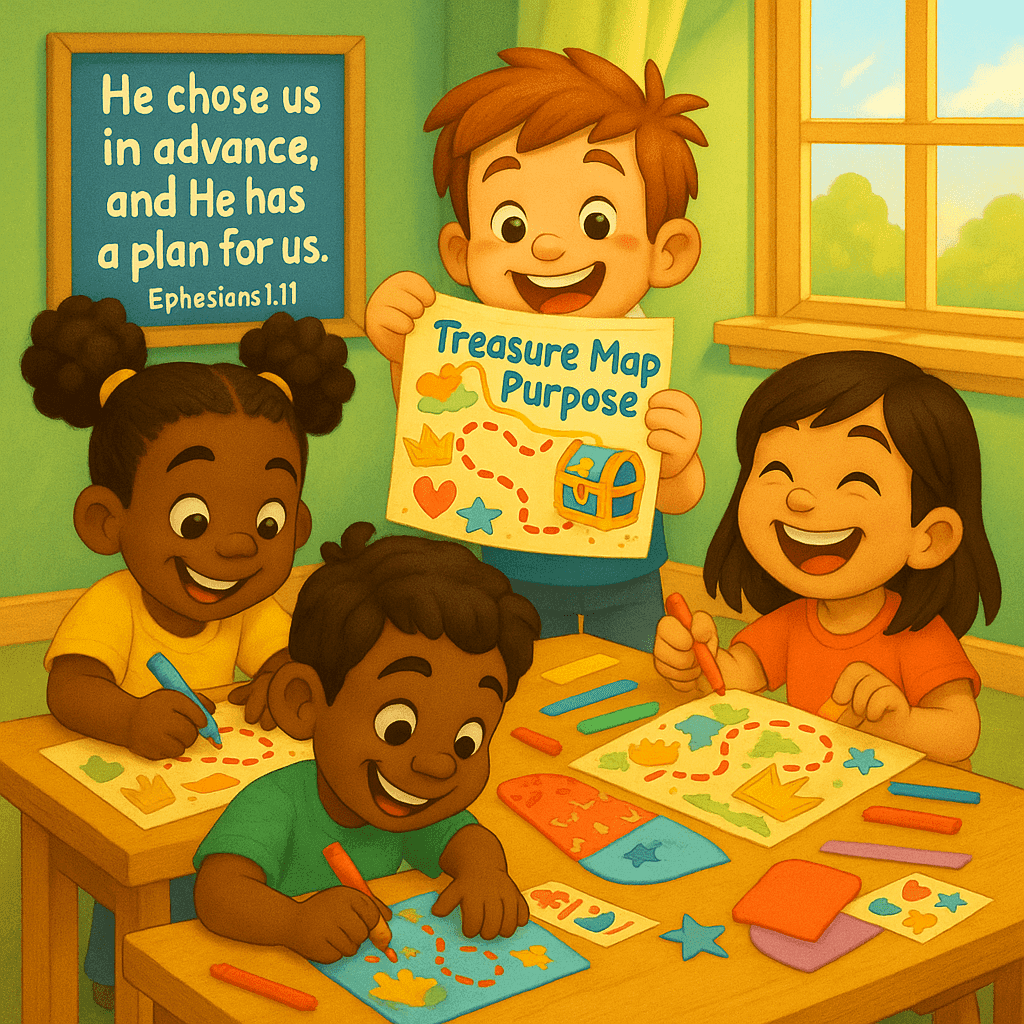 Ephesians 1:11 Divine Dispatch for kids | Faith Force