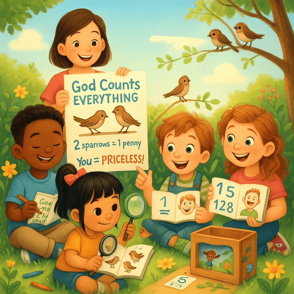 Luke 12:6-7 Divine Dispatch for kids | Faith Force
