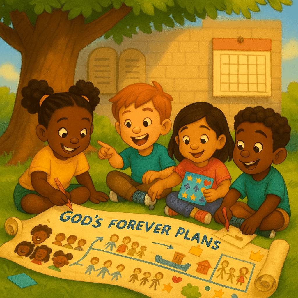 Psalm 33:11 Divine Dispatch for kids | Faith Force
