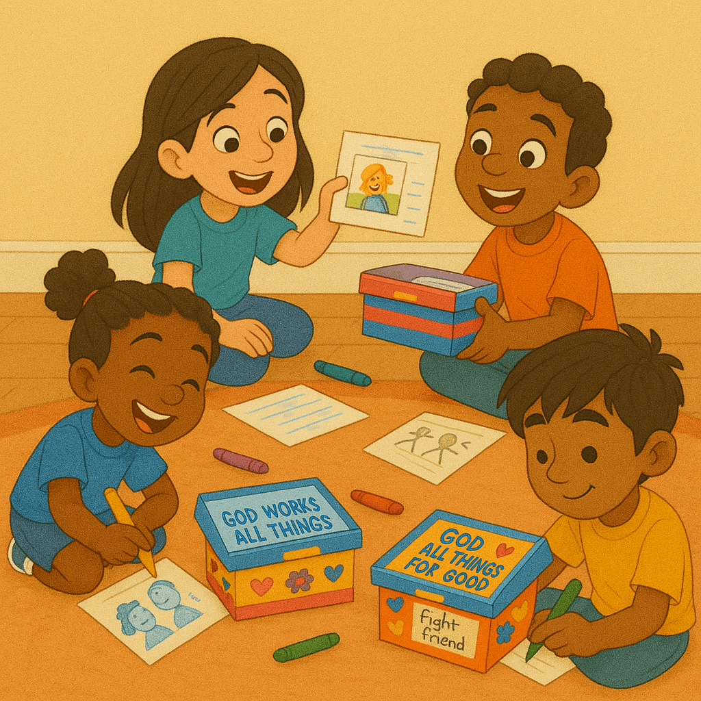 Romans 8:28 Divine Dispatch for kids | Faith Force