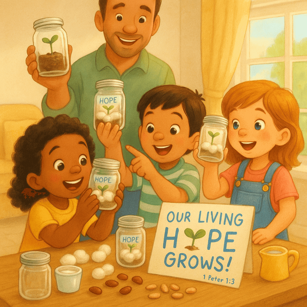 1 Peter 1:3 Divine Dispatch for kids | Faith Force