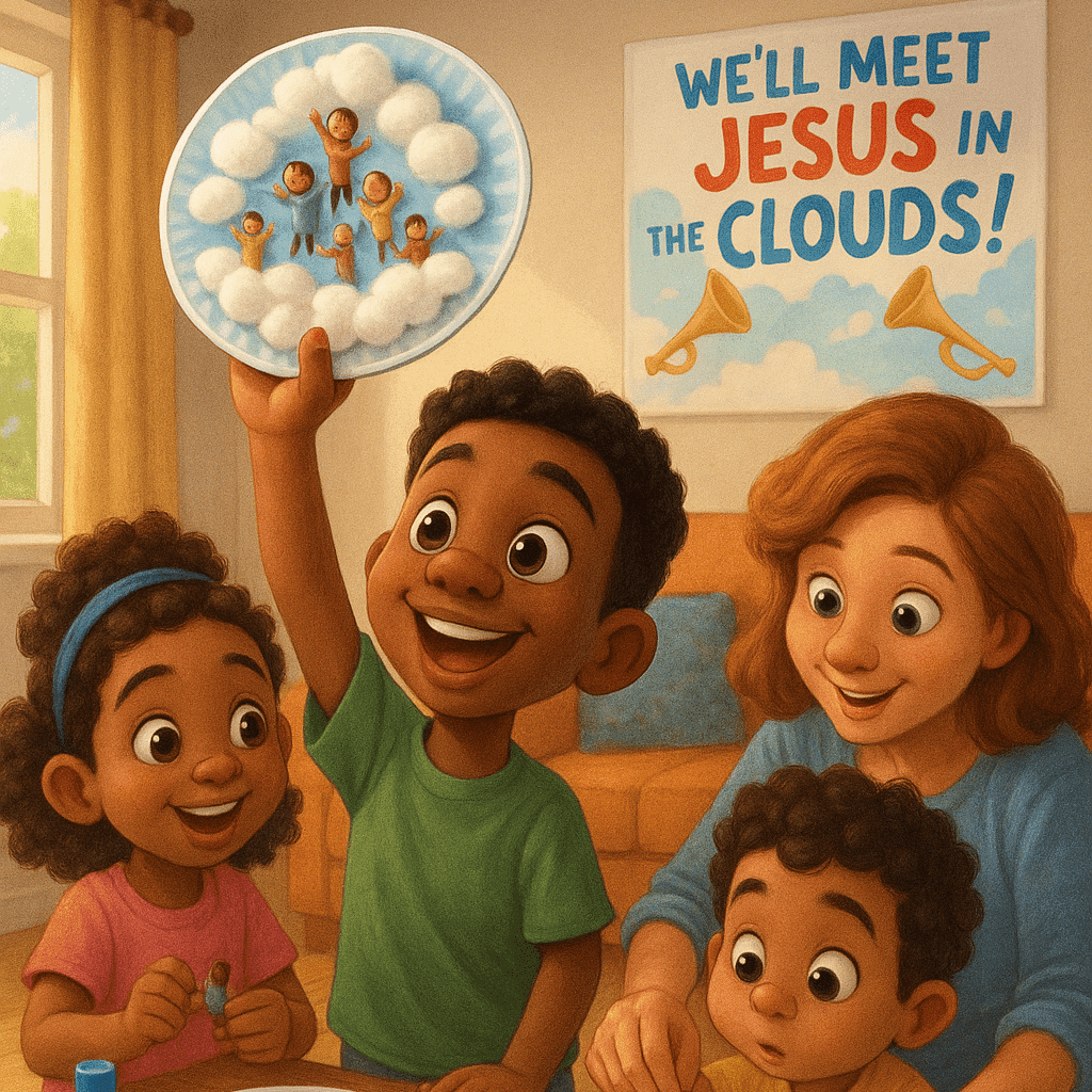 1 Thessalonians 4:16-17 Divine Dispatch for kids | Faith Force