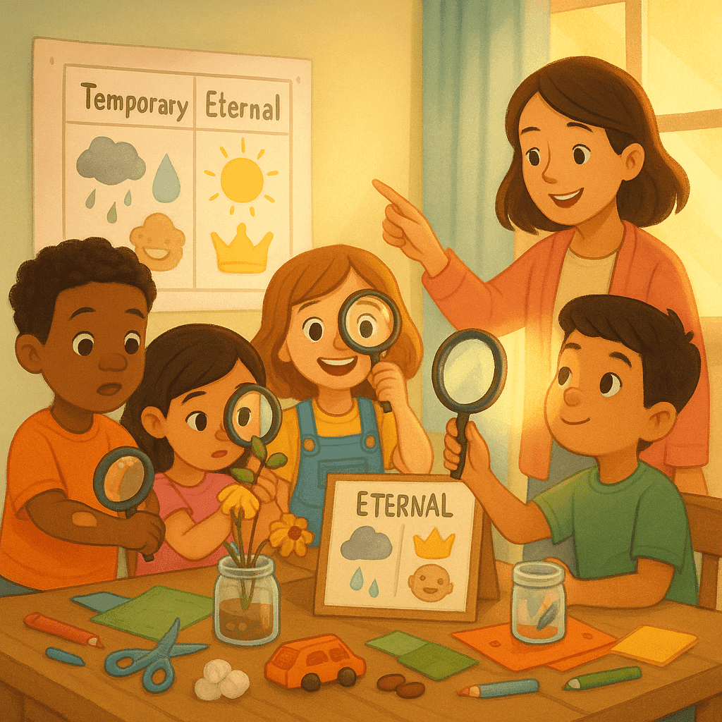 2 Corinthians 4:17-18 Divine Dispatch for kids | Faith Force