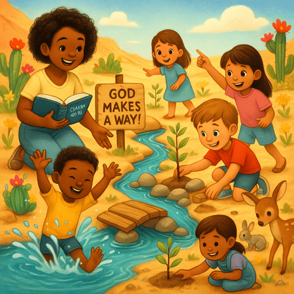 Isaiah 43:19 Divine Dispatch for kids | Faith Force
