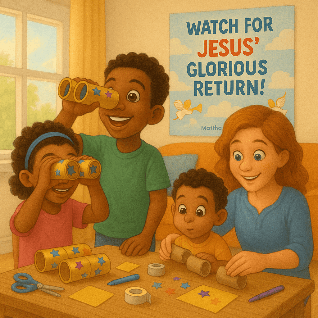 Matthew 24:30-31 Divine Dispatch for kids | Faith Force