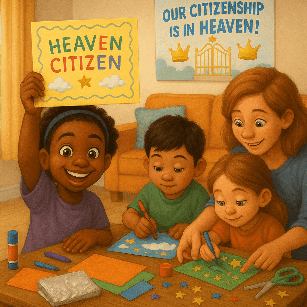 Philippians 3:20-21 Divine Dispatch for kids | Faith Force