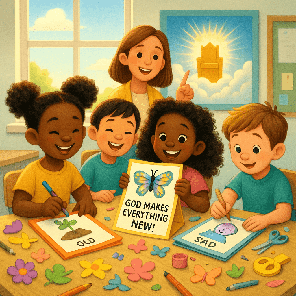 Revelation 21:5 Divine Dispatch for kids | Faith Force