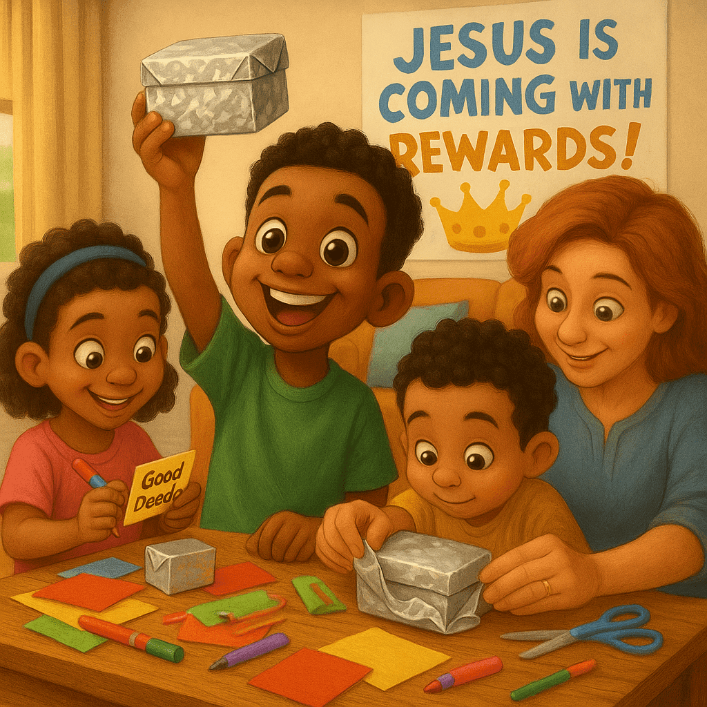 Revelation 22:12 Divine Dispatch for kids | Faith Force
