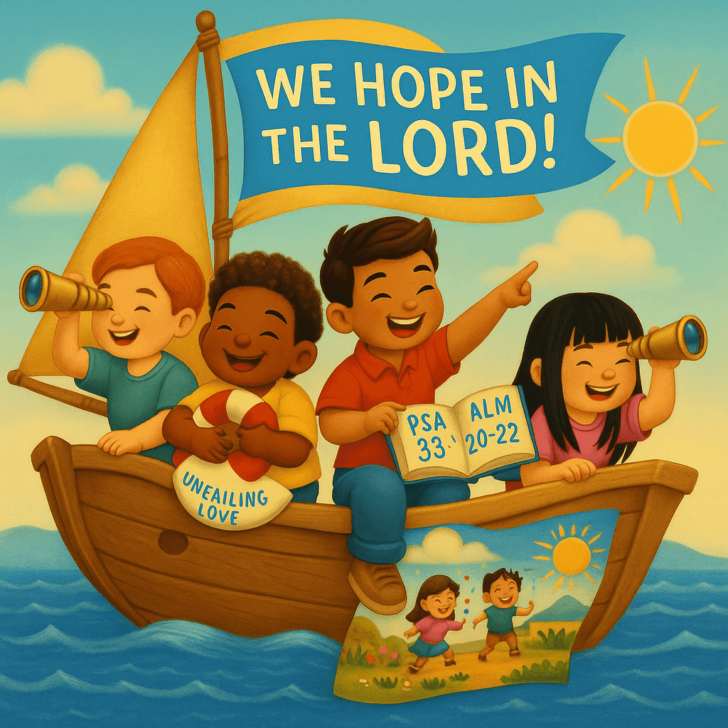 Psalm 33:20-22 Divine Dispatch for kids | Faith Force