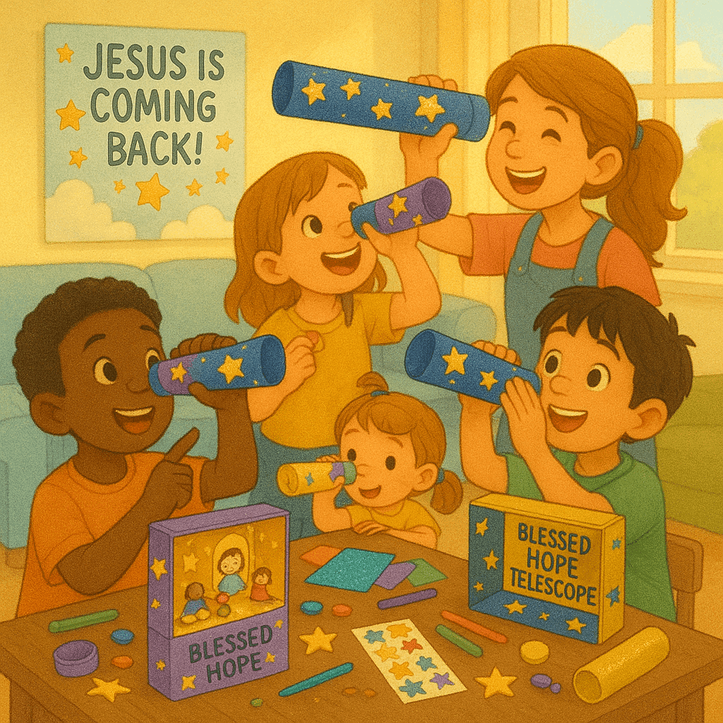 Titus 2:13 Divine Dispatch for kids | Faith Force