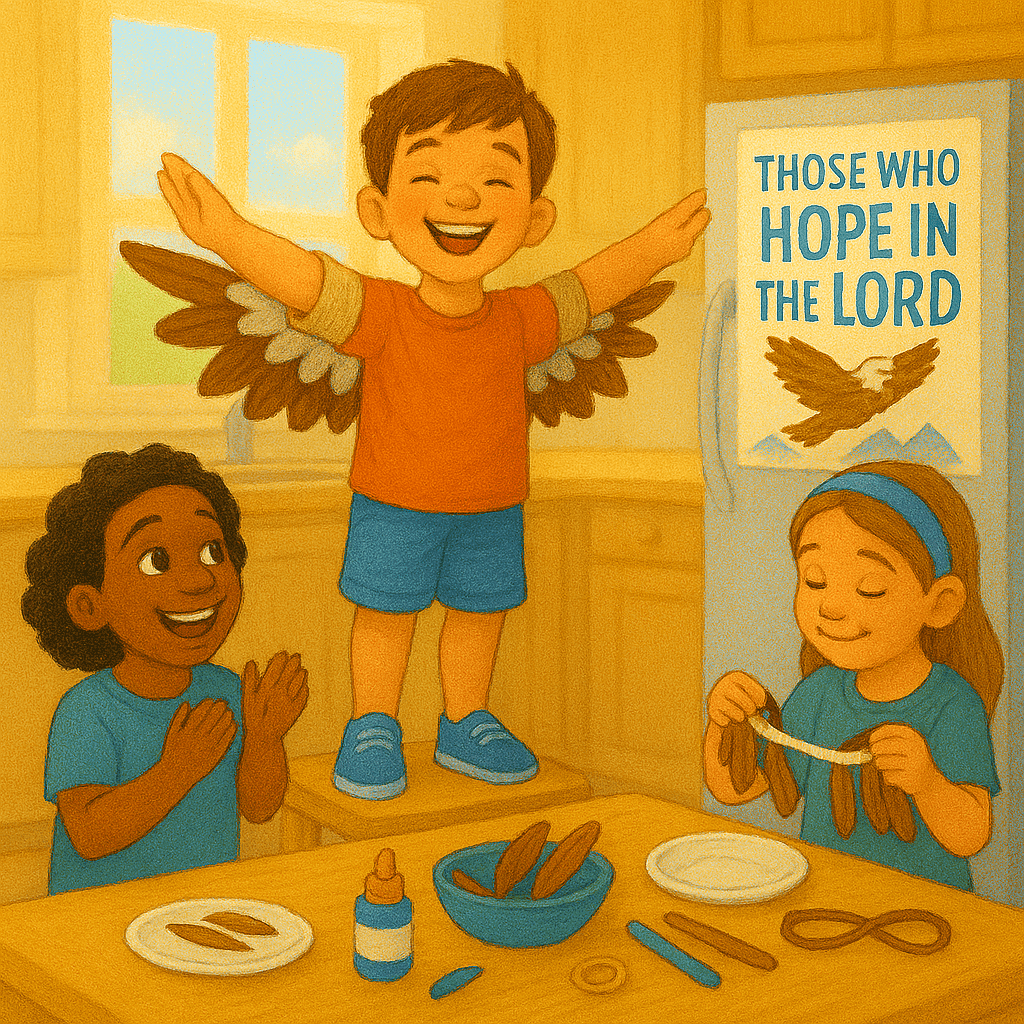 Isaiah 40:29-31 Divine Dispatch for kids | Faith Force