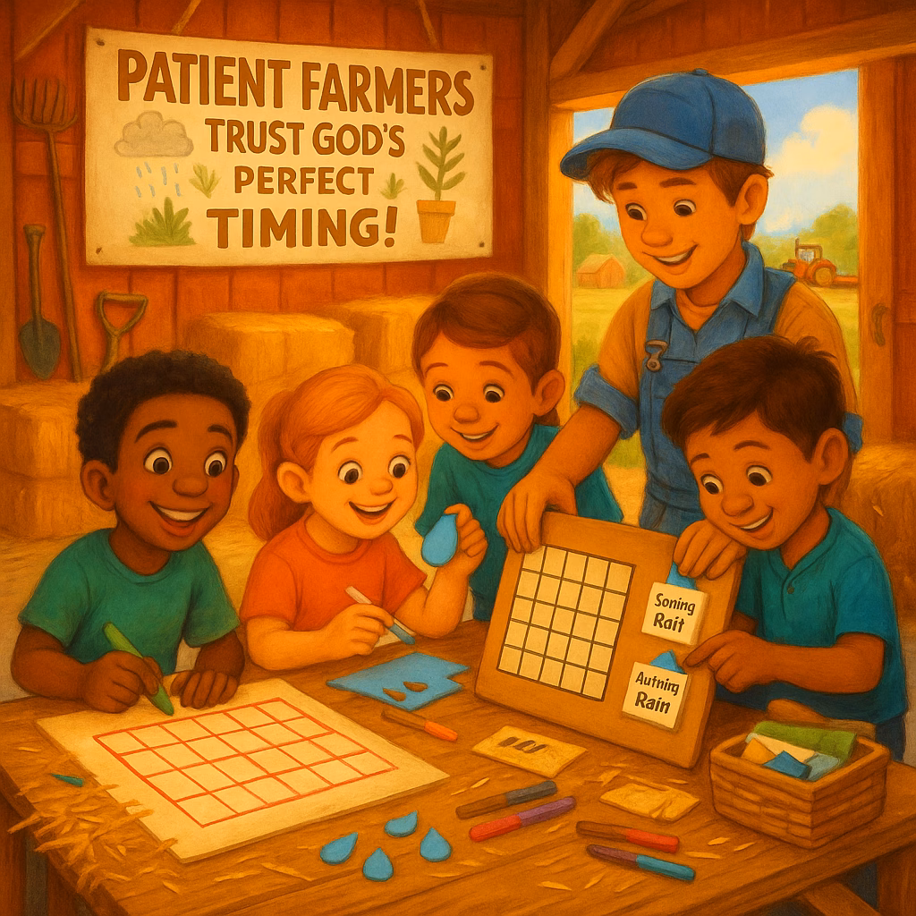 James 5:7-8 Divine Dispatch for kids | Faith Force