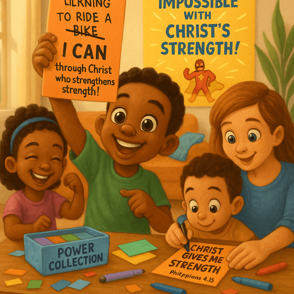 Philippians 4:13 Divine Dispatch for kids | Faith Force